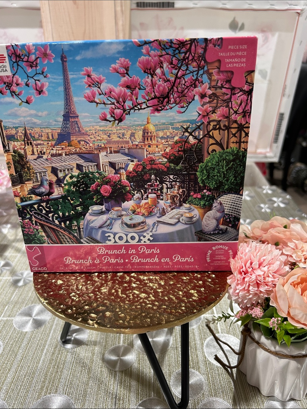 Brunch in Paris 300-Piece Jigsaw Puzzle